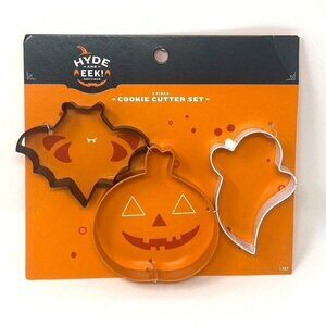 Target Hyde & EEK! Boutique™ 3pc Metal Cookie Cutter Set Halloween B33